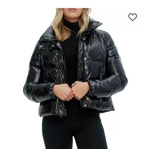 Noize Short Black Puffer Coat. Size Small. BRAND NEW!! NEVER EVER WORN!!